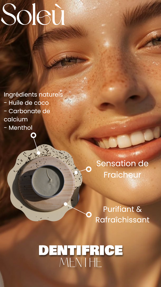 Dentifrice solide naturel Escuma, idéal pour voyager léger