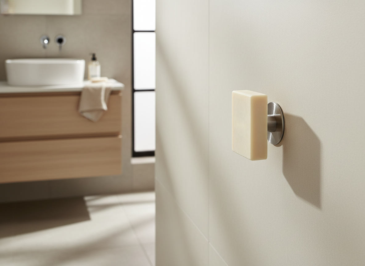 014 - Le duo essentiel – 1 savon solide + 2 porte-savons magnétiques