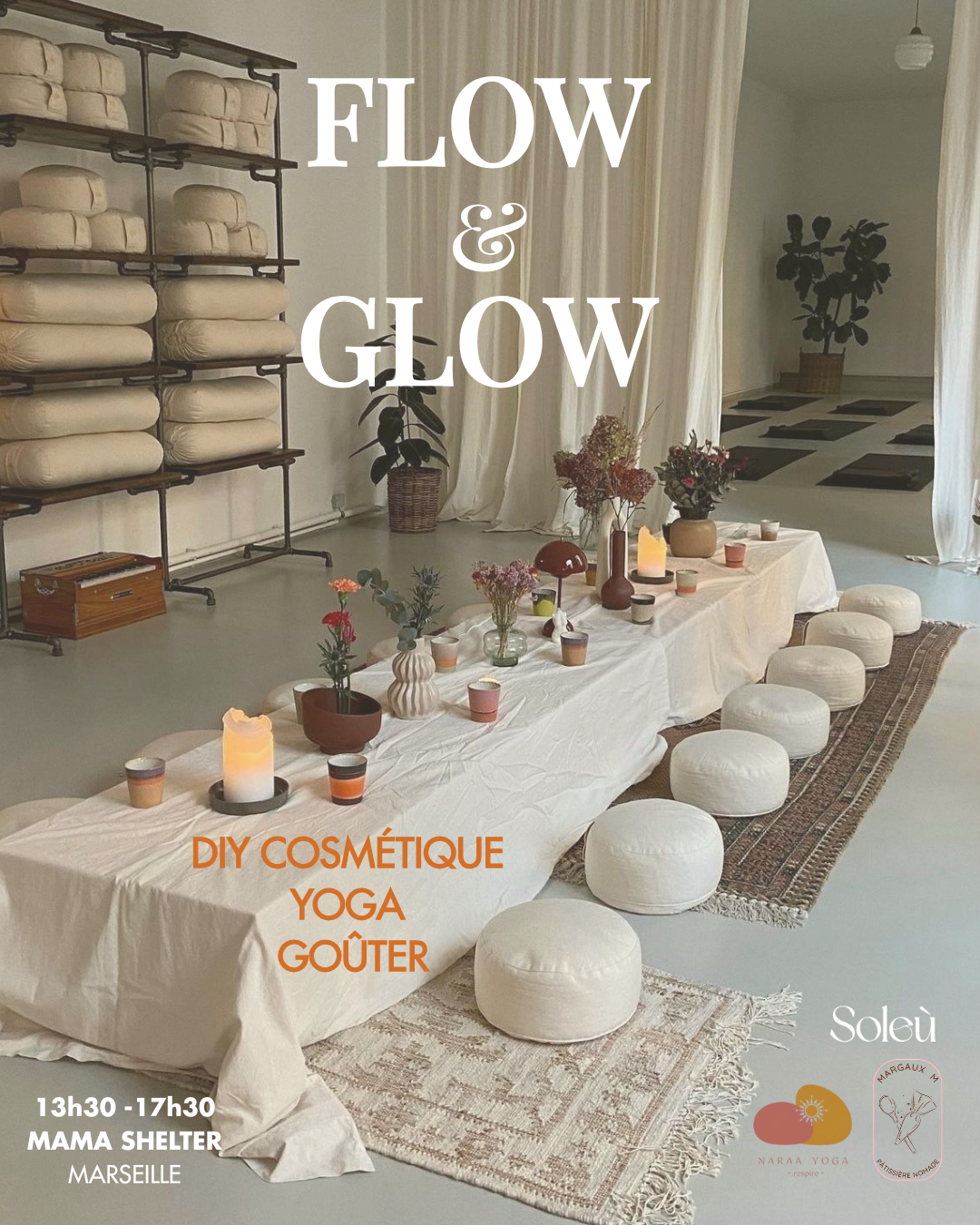 Flow & Glow - Journée bien-être à Marseille (13 juin)