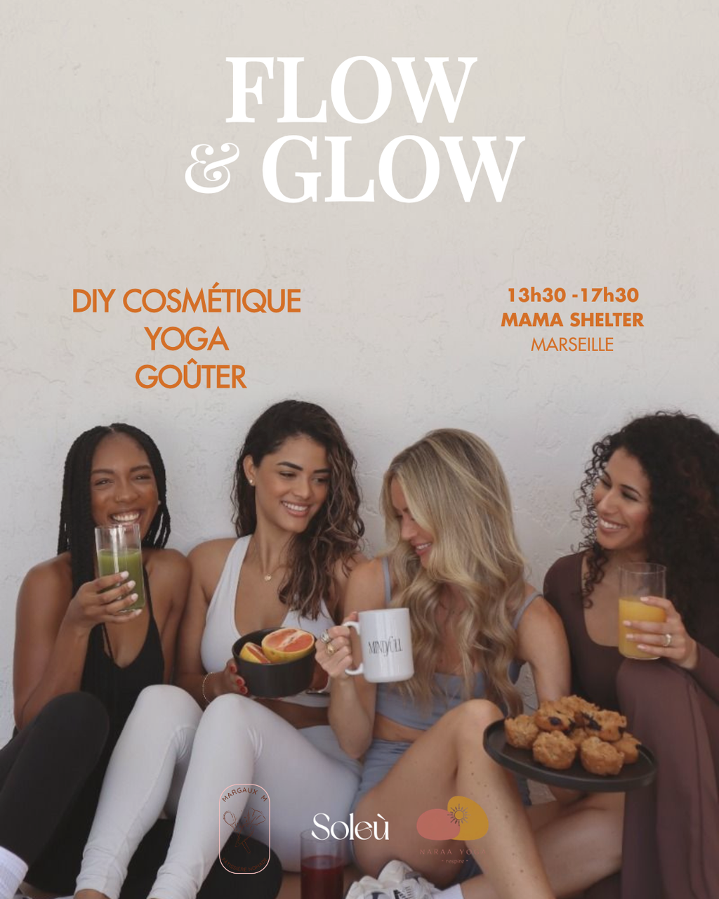 Flow & Glow - Journée bien-être à Marseille (13 juin)